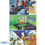 مجموع 3 کارتون : مردعنکبوتی دست نامرئی ، باب اسفنجی باب راننده ، سونیک مسابقه میدهد