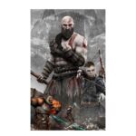 پرچم گیمینگ طرح GOD OF WAR