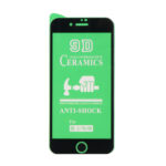 محافظ صفحه نمایش سرامیکی مات iPhone 6 / 6S / 7 / 8 / SE 2020 - Full Cover - مشکی (بدون پک)