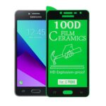 محافظ صفحه نمایش سرامیکی Samsung J2 Prime 2016 - Full Cover - مشکی (بدون پک)