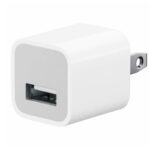 شارژر 5 وات دو پین آیفون اورجینال بدون پک مناسب ایرپاد و ساعت