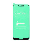 محافظ صفحه نمایش سرامیکی Huawei Honor 8C - Full Cover - مشکی (بدون پک)