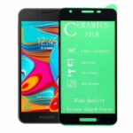 محافظ صفحه نمایش سرامیکی Samsung A2 Core - Full Cover - مشکی (بدون پک)