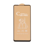 محافظ صفحه نمایش سرامیکی مات Samsung A21S / F52 / Xiaomi Poco X3 GT / Poco F4 GT / Redmi Note 10 Pro 5G - Full Cover - مشکی (بدون پک)