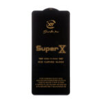 محافظ صفحه نمایش آنتی استاتیک Samsung A51 / A52 / A52S / A53 / S20 FE - Full Cover Super X - مشکی (بدون پک)