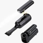 جارو شارژی چند منظوره و پمپ باد پاوا مدل PAWA 4IN1