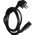 کابل برق پاور سه پین کیس کامپیوتر و مانیتور (استوک)