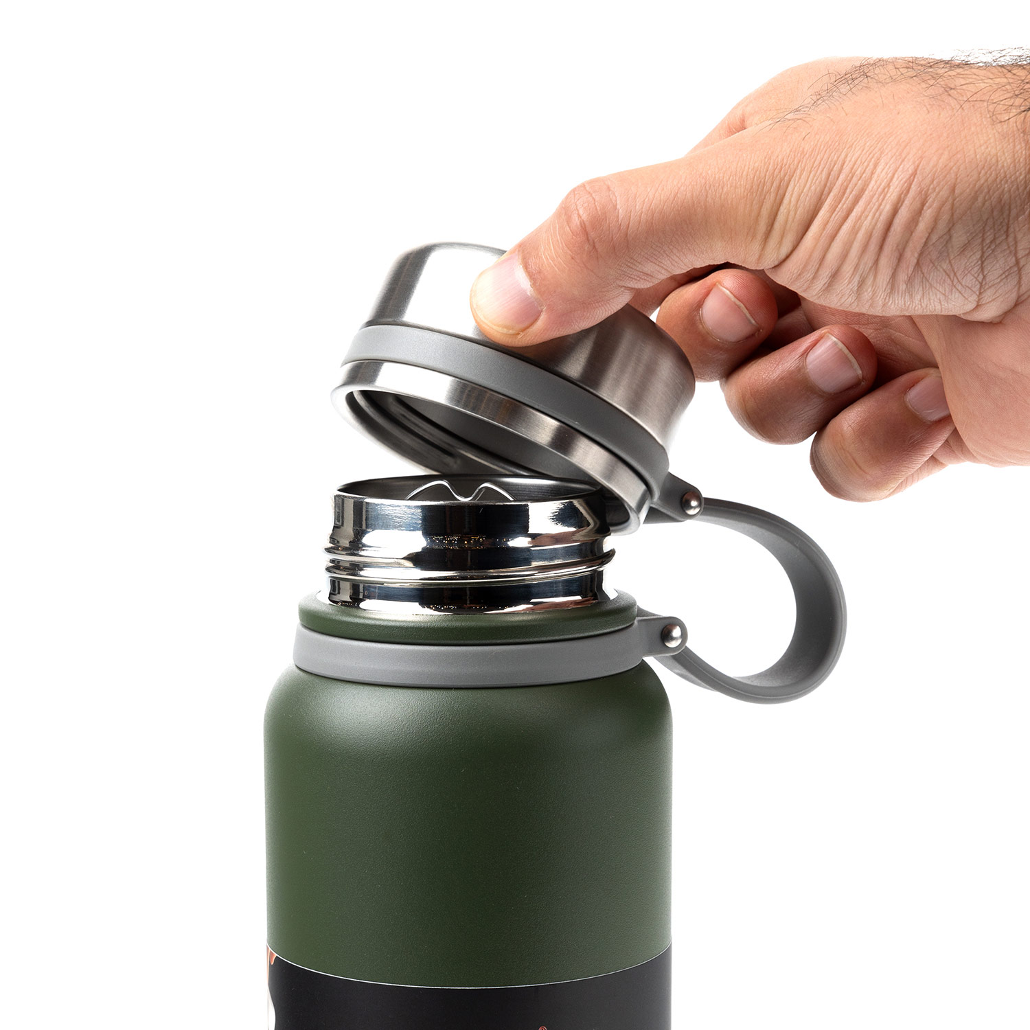 فلاسک سفری استیل هیسکا مدل HR-80