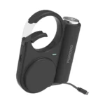 پاوربانک 5000 هزار با سیم  type-c و چراغ قوه مدل Porodo 5000mAh Outdoor Power Bank PB073