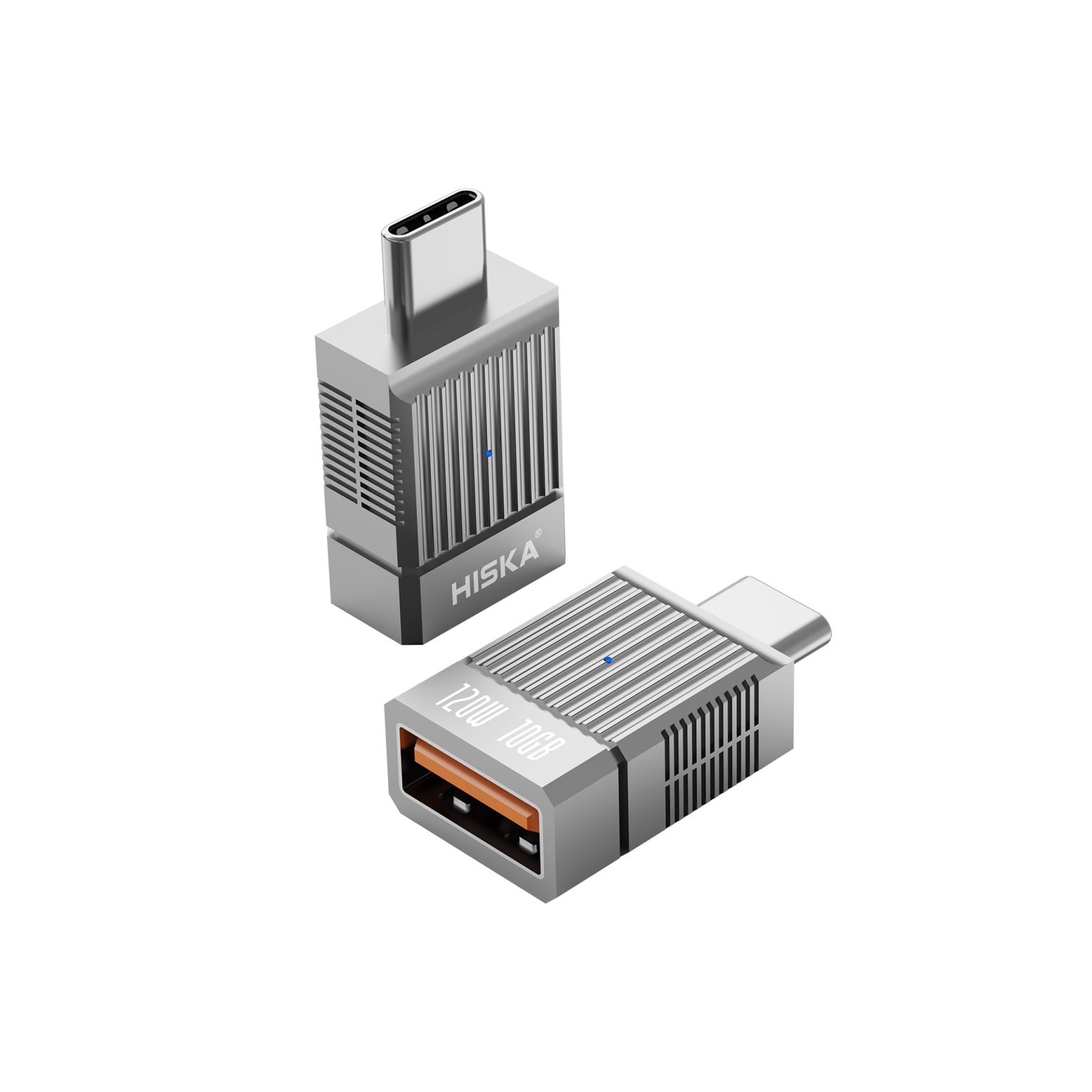 HISKAAdapterH6DKP-2-1536x1536 مبدل USB 3.0 به Type-C هیسکا مدل H6