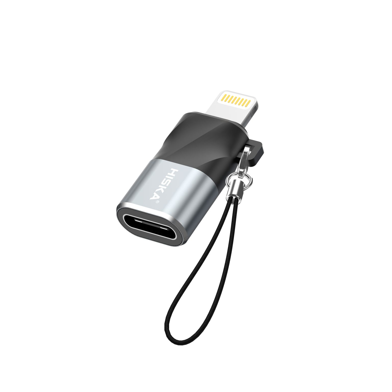 HISKAAdapterH7-H8DKP-1-1536x1536 مبدل TYPE-C به LIGHTNING هیسکا مدل H7