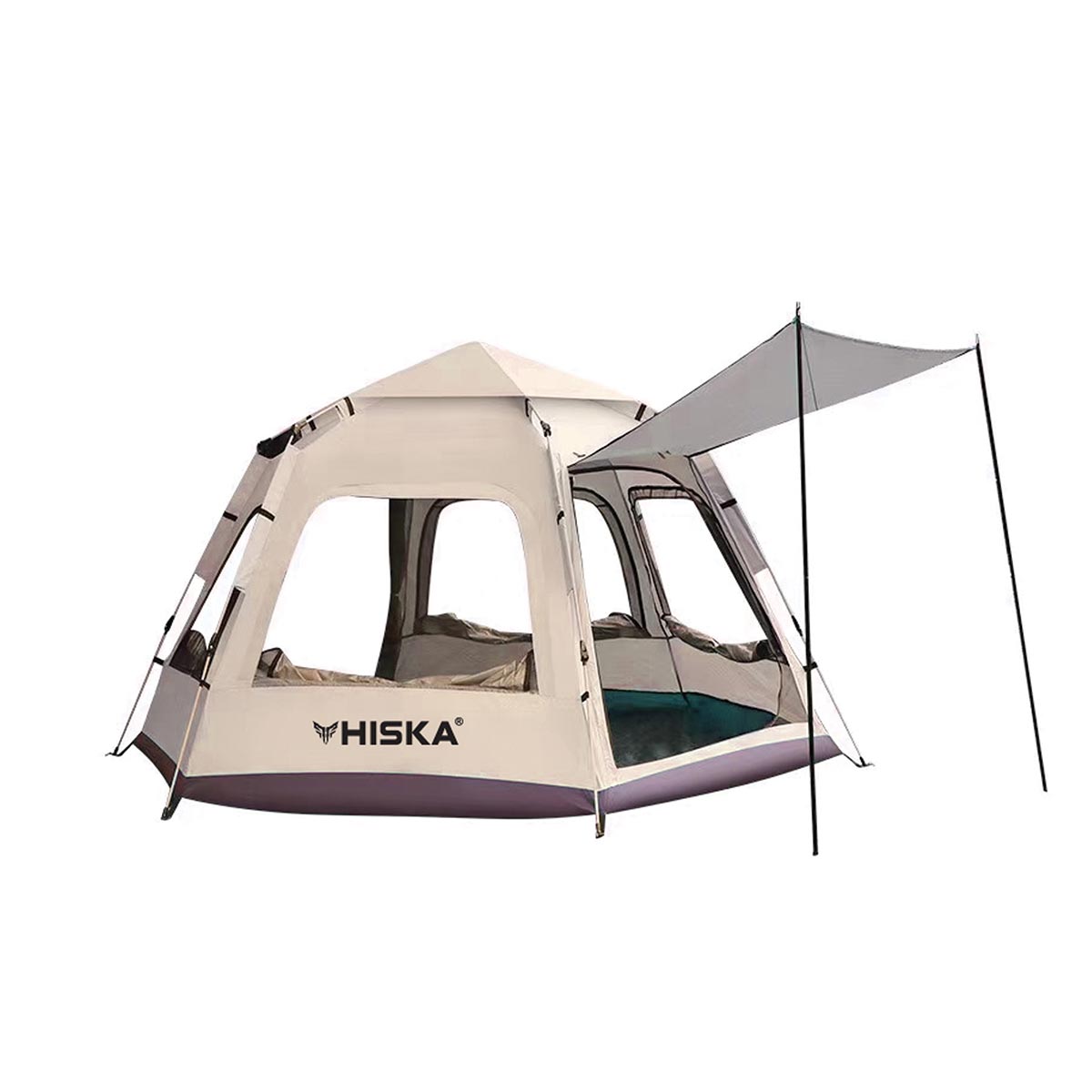 HISKACAMPINGtentH30-6 چادر مسافرتی اتوماتیک هیسکا مدل H30