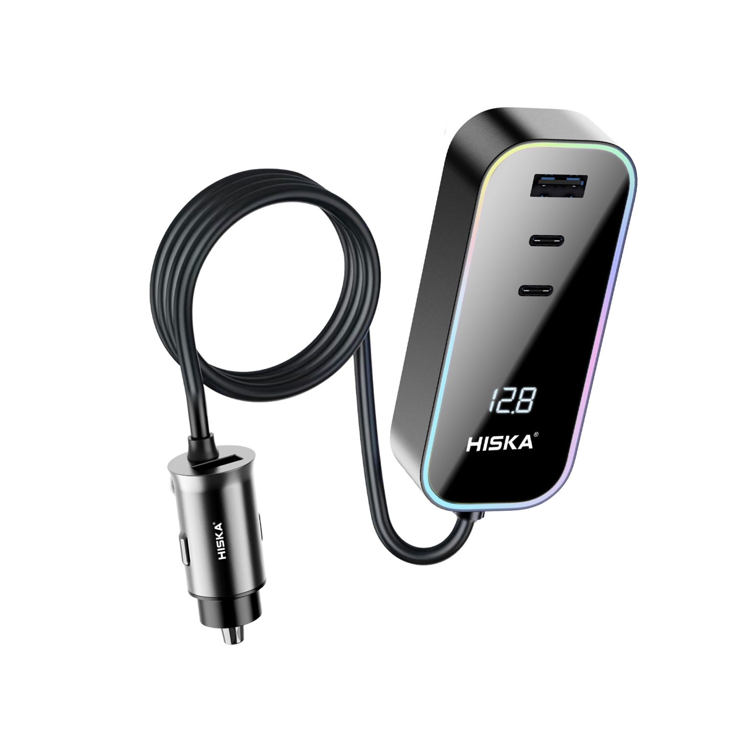 HISKACar-ChargerHCC-328DKP-3-1536x1536 شارژر فندکی هیسکا مدل HCC-328