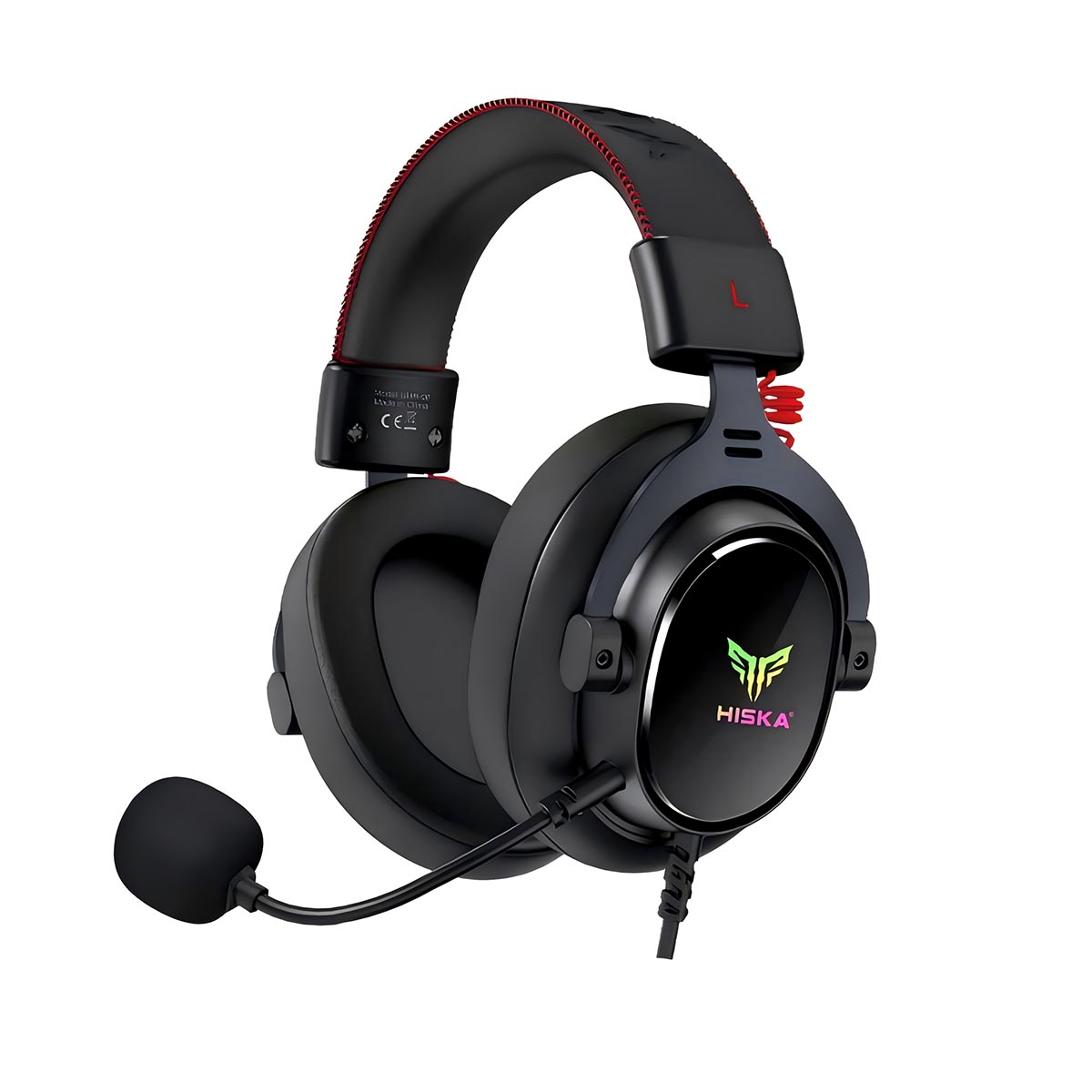 HISKAGaming-headsetGHR-08DKP-1 هدست گیمینگ 7.1 کانال هیسکا مدل GHR-08