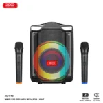 اسپیکر بلوتوثی قابل‌حمل XO ایکس او مدل F48 با نورپردازی RGB و ورودی AUX/USB