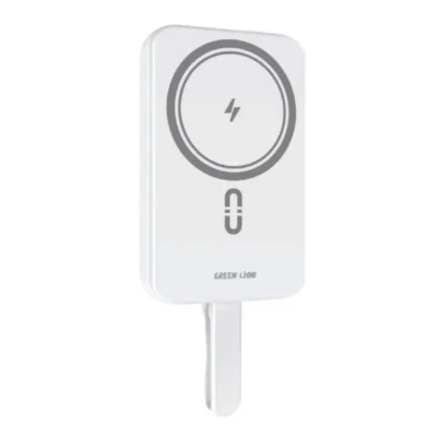 پاور بانک گرین لاین مدل MagSafe Lite PD 20W ظرفیت 10000 میلی آمپر ساعت