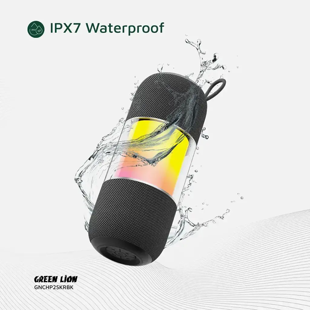 Green Lion Change Pro RGB Portable Speaker - Black