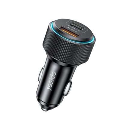 شارژر فندکی فست شارژ یسیدو YESIDO Y60 38W