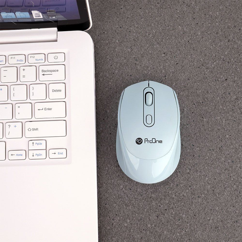 ماوس بی سیم پرووان مدل PMW75 رنگ آبی (1)