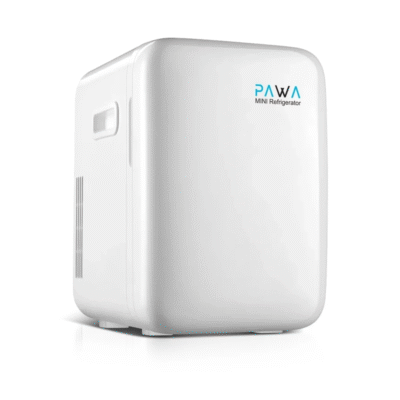 مینی یخچال قابل حمل و ثابت 10 لیتری پاوا مدل PW10LMR به همراه گرم کن