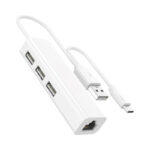 هاب 4 پورت USB Type-C پرووان مدل PHU551