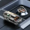 شارژر فندکی 63 وات هیسکا مدل HCC-317 - Image 2
