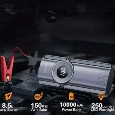پاوربانک و جامپ استارتر Green Lion Portable Jump Starter‏
