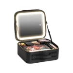 کیف لوازم آرایشی قابل حمل رینگ لایت دار گرین لاین Green Lion Makeup Organizer GNMAKEORGBK