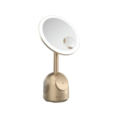 آینه آرایش با اسپیکر بلوتوث و شارژر مگ سیف 15 وات گرین لاین Green Lion Makeup Mirror GNMKPMRMGGD