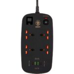 هاب شارژر و چندراهی محافظ برق گرین لاین مدل Green Lion 4 AC 2 USB & 2 USB-C PD 40W