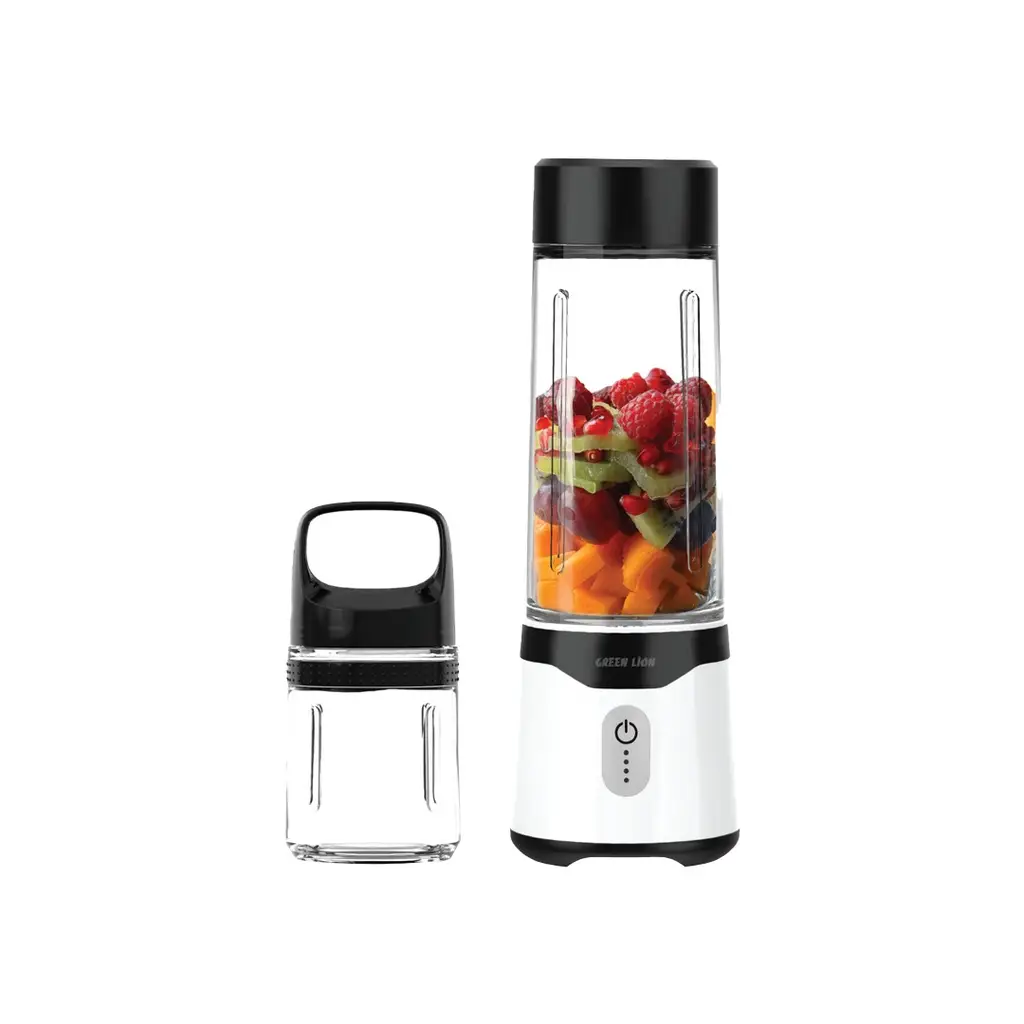 GNSUMBLBKWH-Green-Lion-Summer-Mate-Portable-Blender-White-Black