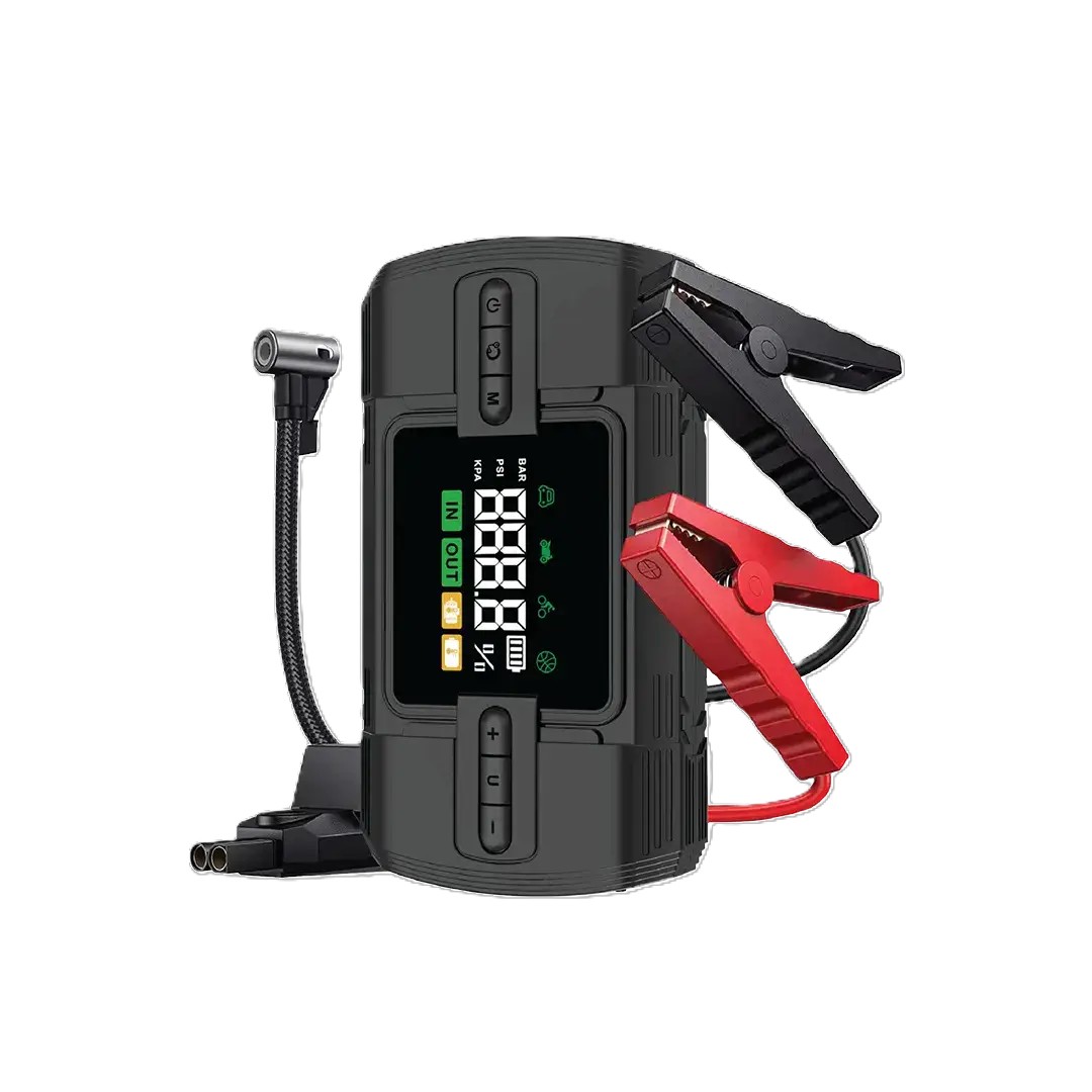 Green Lion 12V Jump Starter 12000 mAh - Black