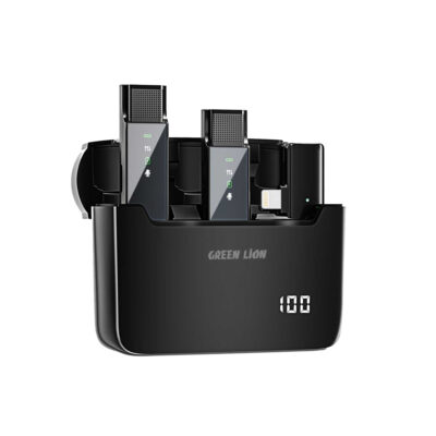 میکروفون یقه ای نویز کنسلینگ گرین لاین green lion Solo Wireless