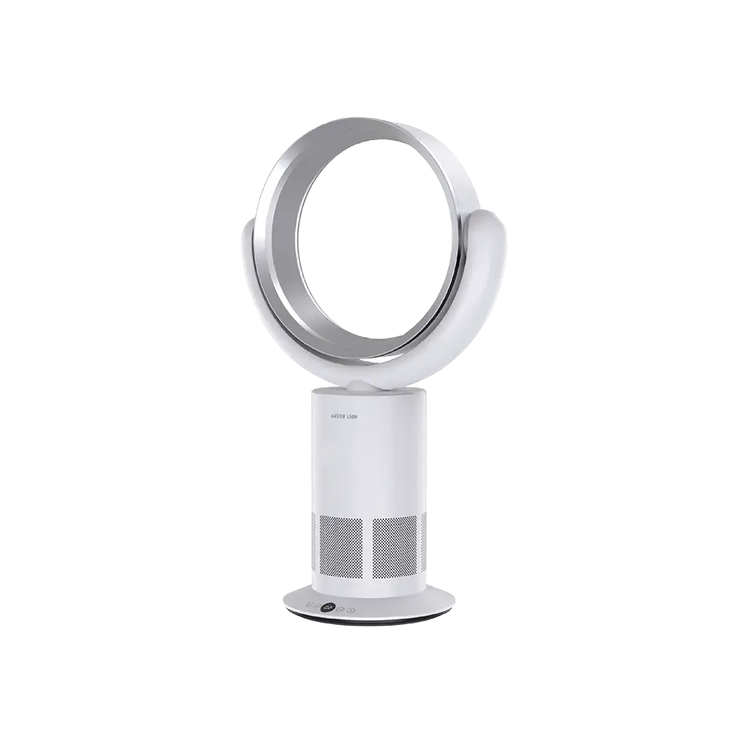 Green Lion Air Ring Cooler Electric Bladeless Fan - White