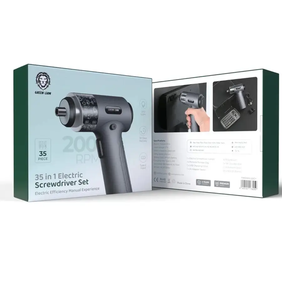 Green-Lion-Electric-Screwdriver-Set