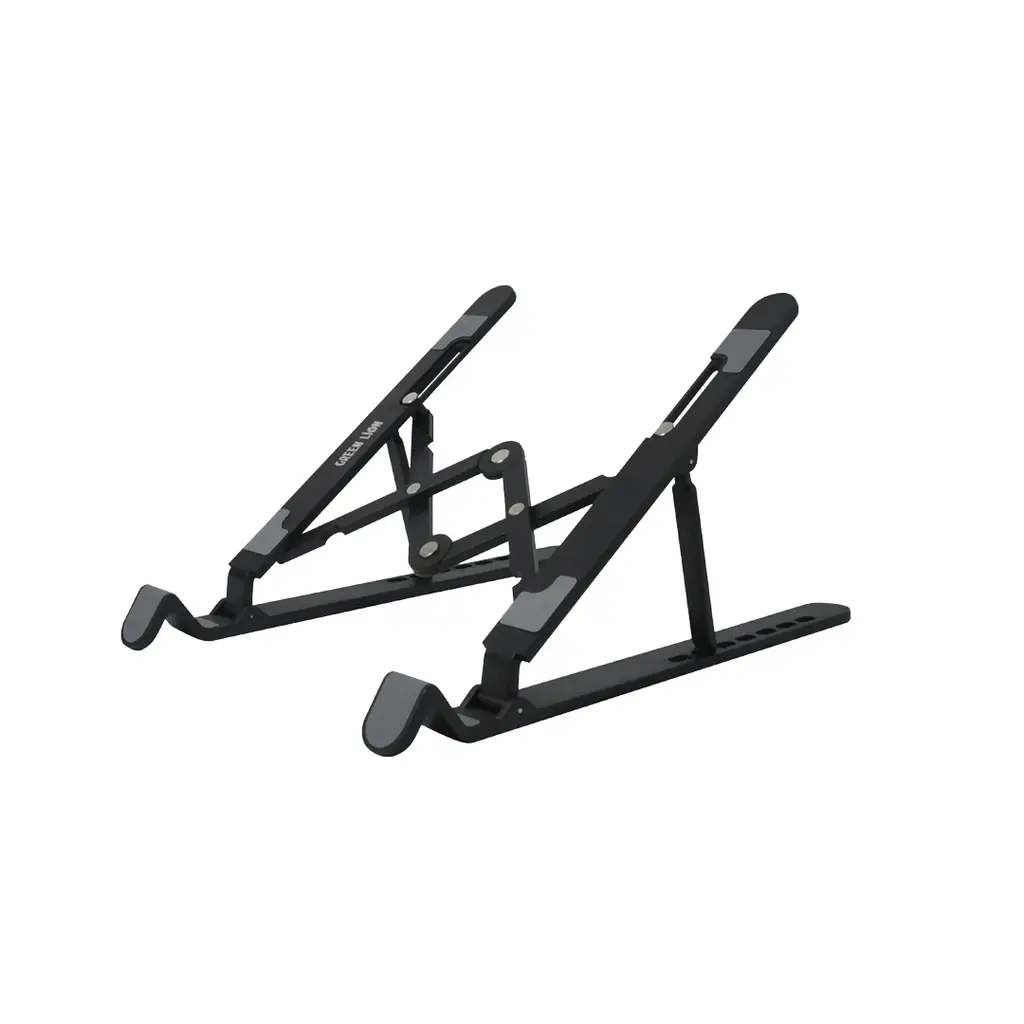 Green Lion Foldable Laptop Stand 7 Tilts - Black (1)