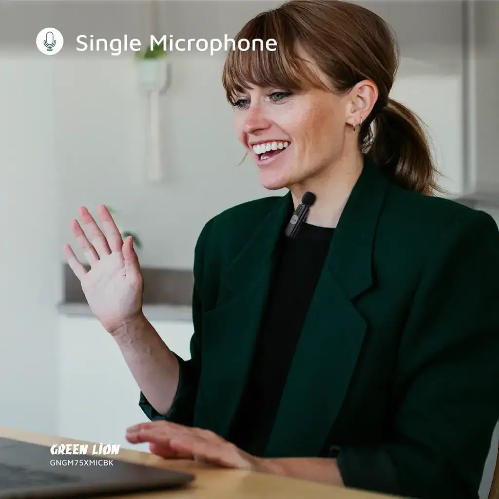 Green Lion GM-75X Microphone 3 In 1 - Black (5)