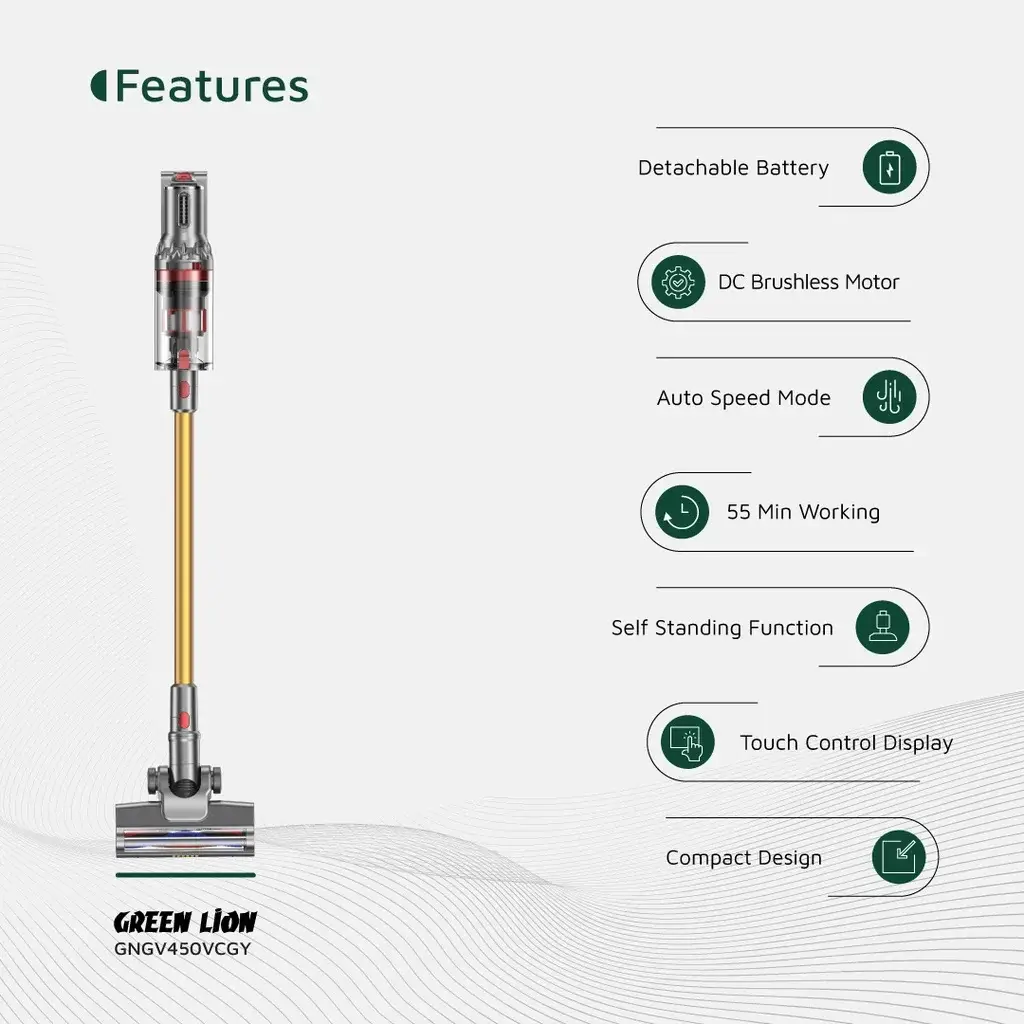 Green-Lion-GV-450-Cordless-Vacuum-Cleaner-Gray-Gold-1