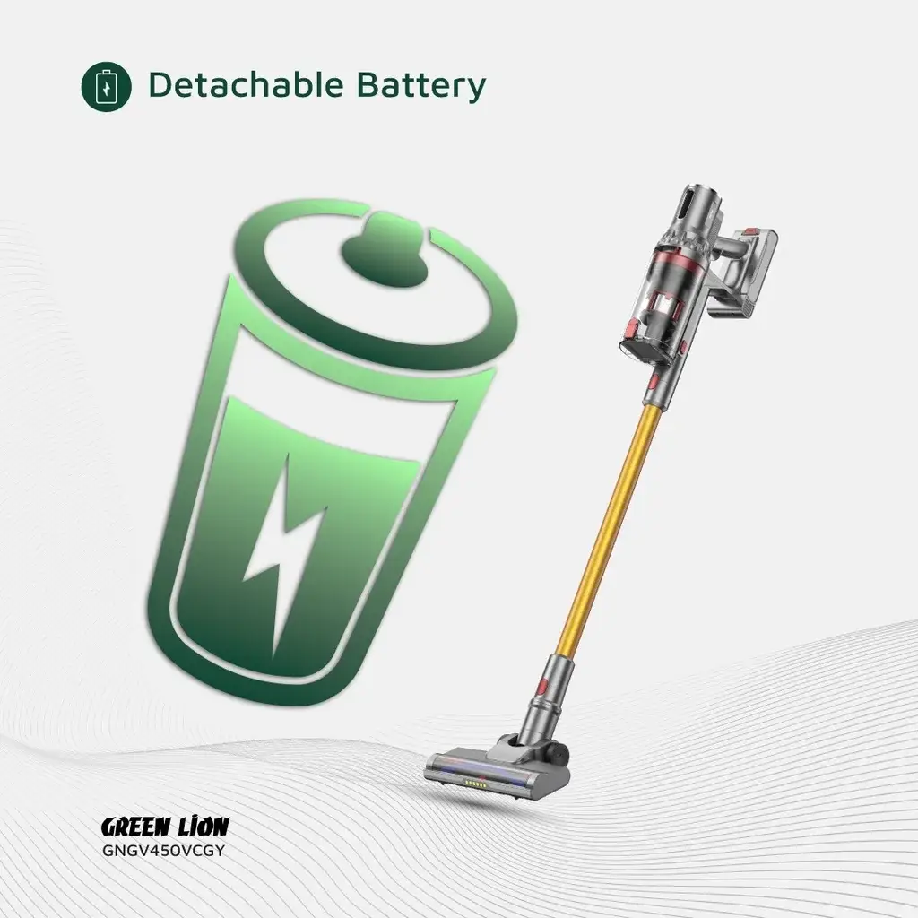 Green-Lion-GV-450-Cordless-Vacuum-Cleaner-Gray-Gold-2