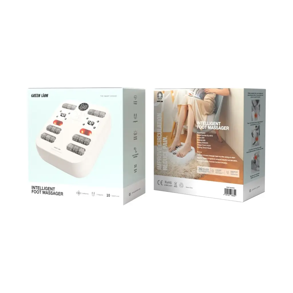 Green Lion Intelligent Foot Massager - White (1)