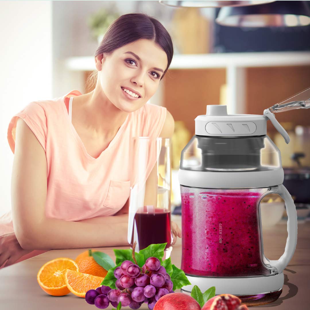 Green Lion Mega Pro Portable Blender - White (1)