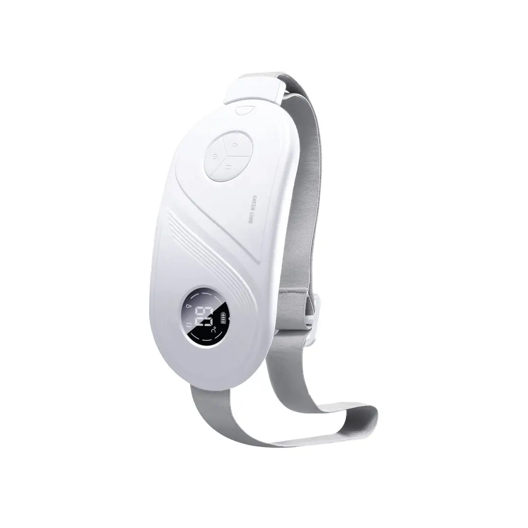 Green-Lion-Menstrual-Heating-Massager-White