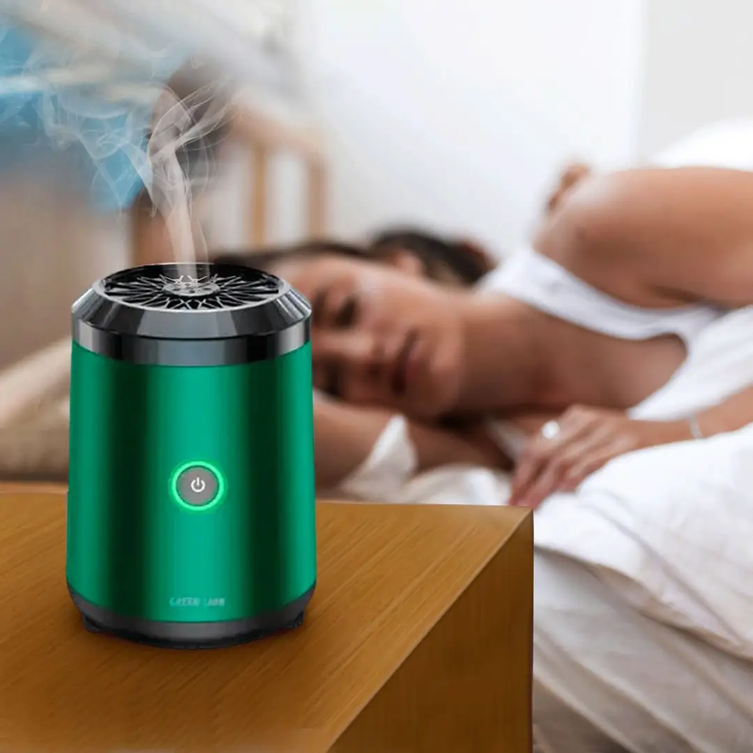 Green-Lion-Mini-Bakhour-2-Incense-Burner-2000mAh-Green-GNMINIBKUR2GN