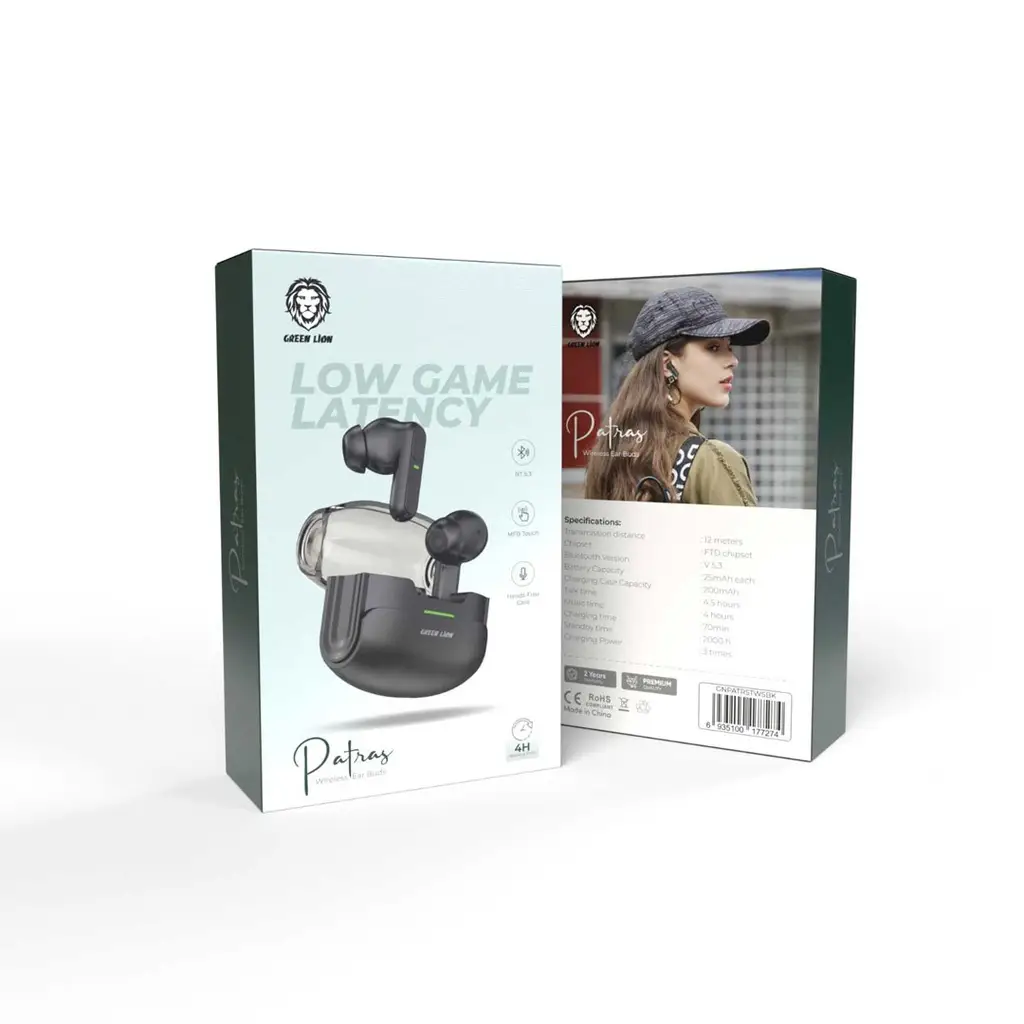 Green Lion Patras Wireless Earbuds (1)