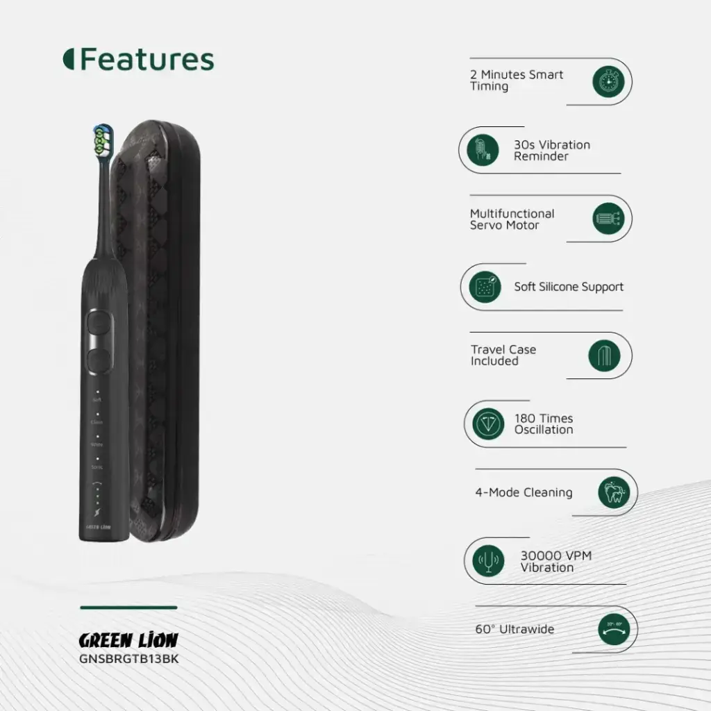 Green Lion Smart Brush 60° Ultrawide - Black (3)