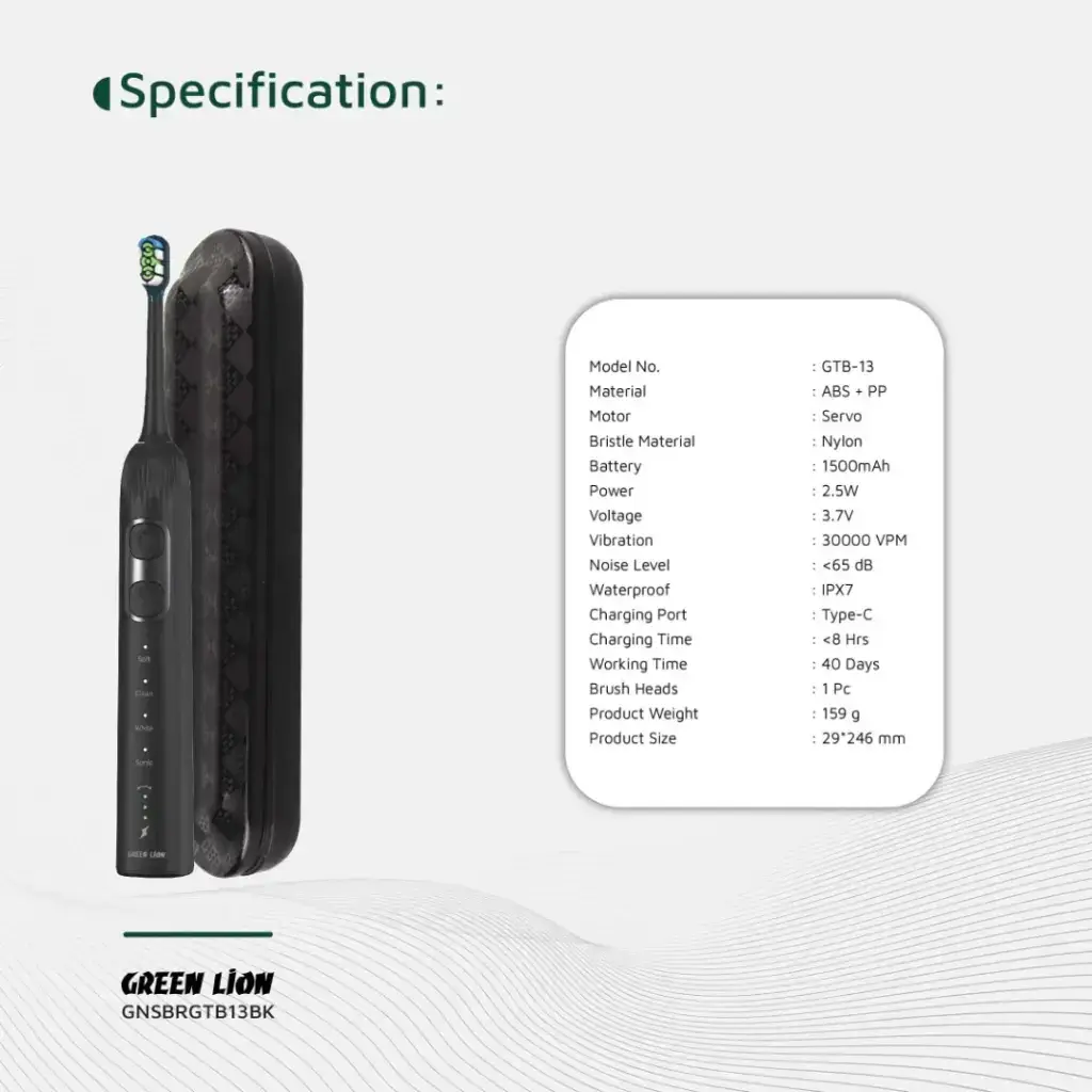 Green Lion Smart Brush 60° Ultrawide - Black (5)