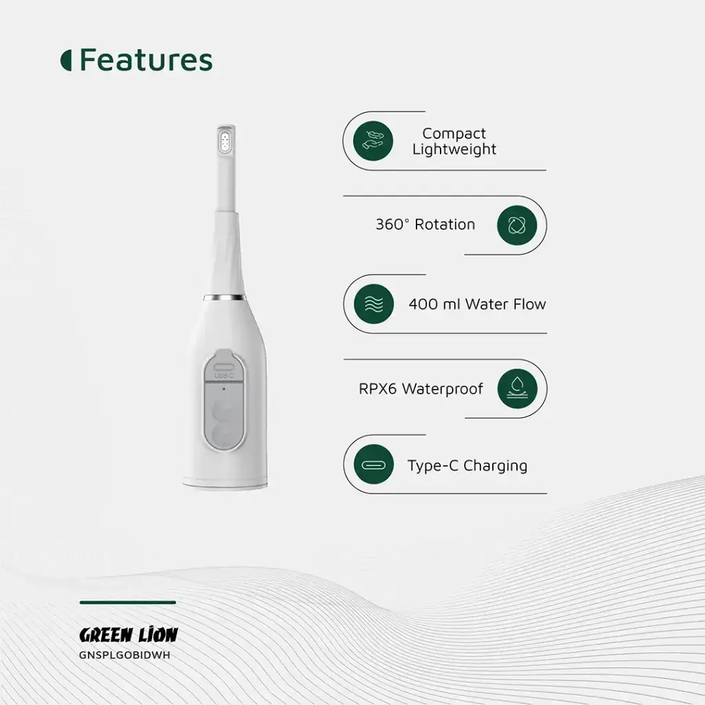 Green Lion Splash Go Portable Bidet - White (6)