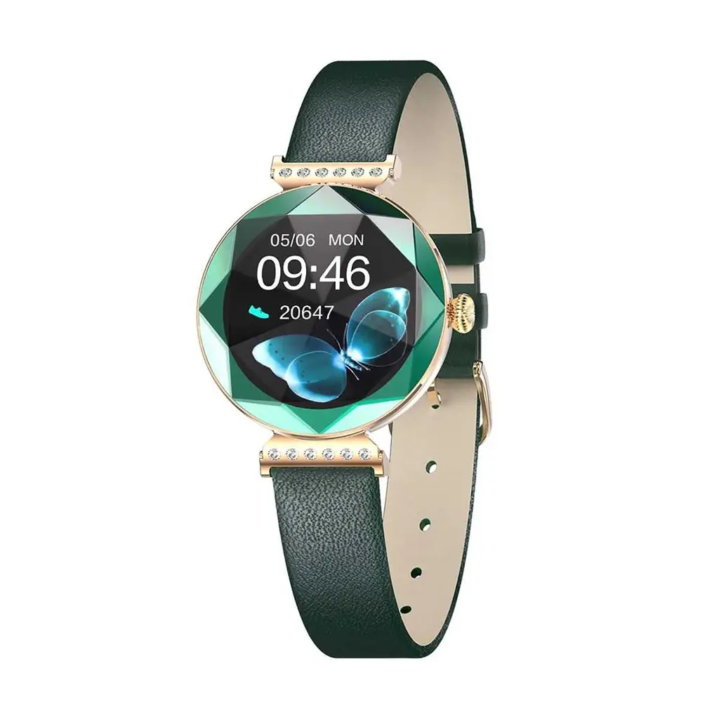 Green Lion Swarovski Smart Watch (2)