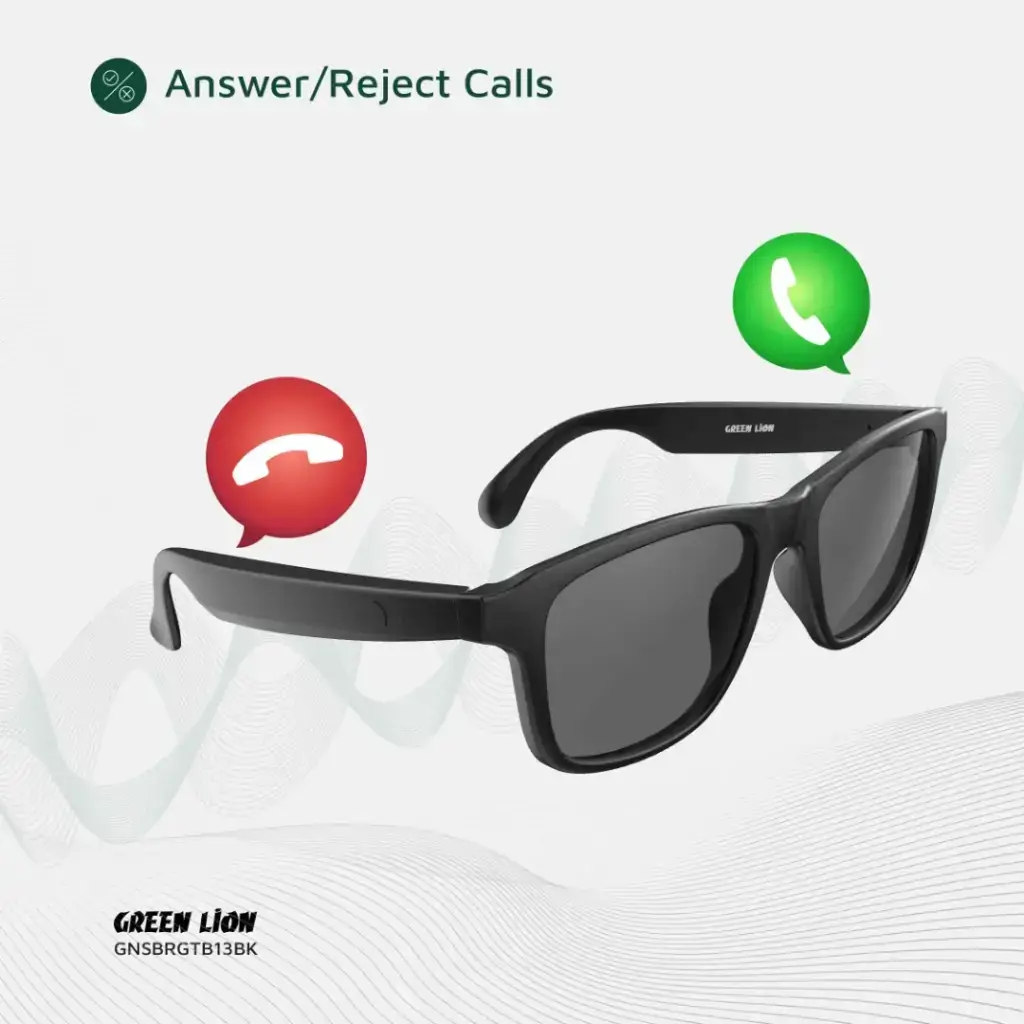 Green Lion Sydney Smart Glasses - Black (3)