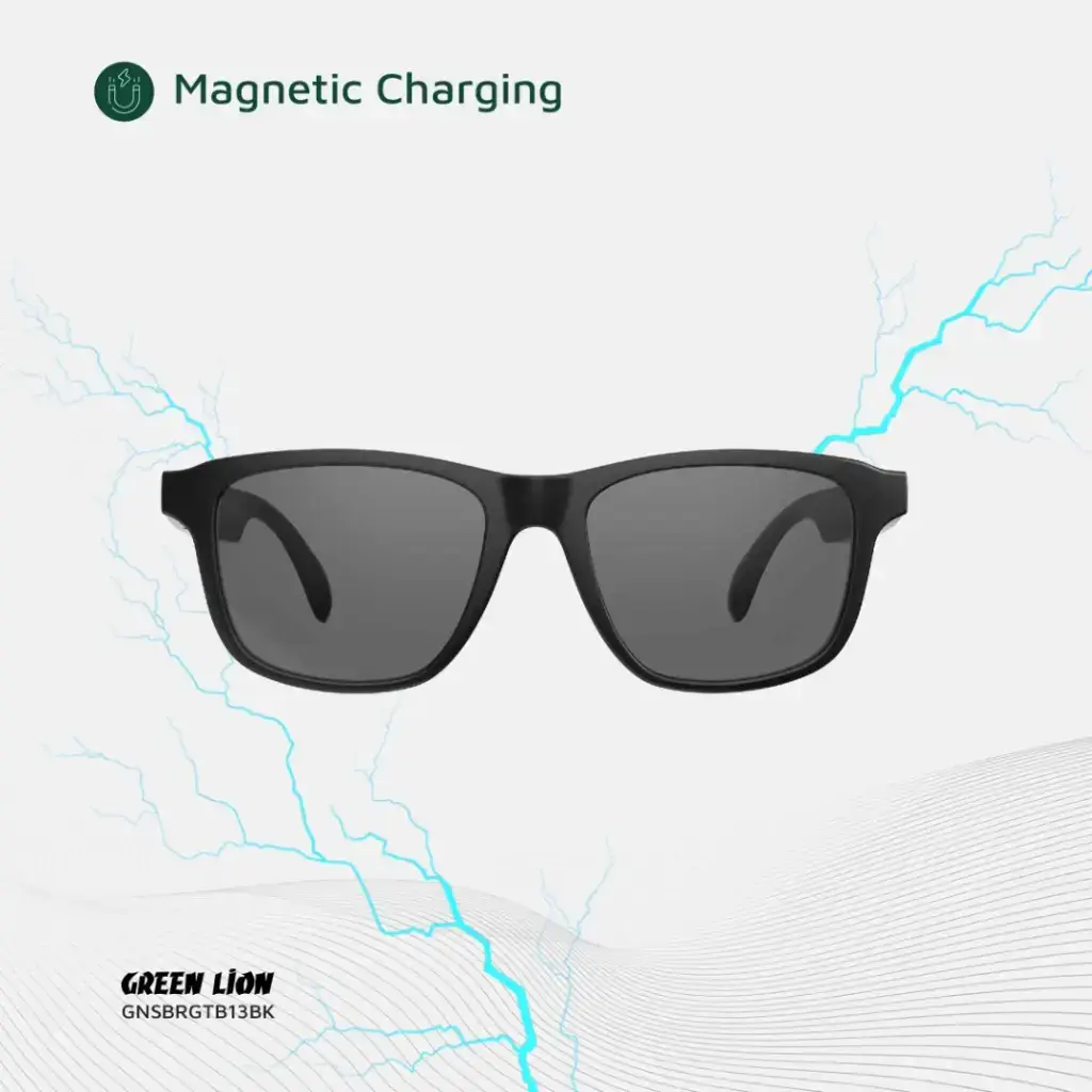 Green Lion Sydney Smart Glasses - Black (5)